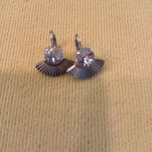 Handmade crystal iridescent earrings